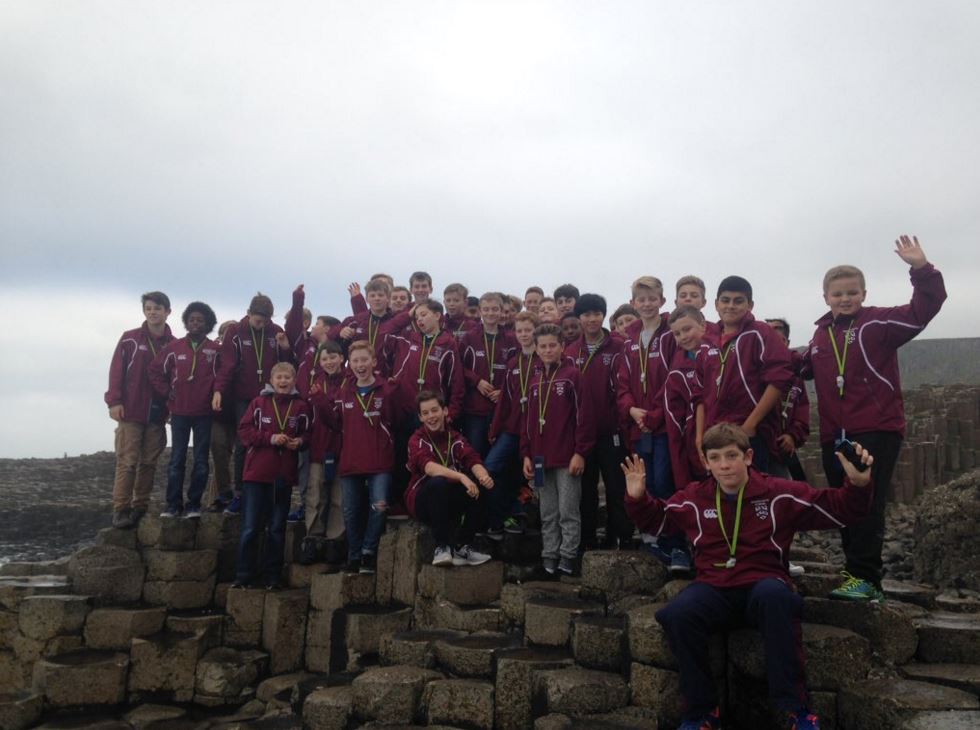 Exploring Giants Causeway